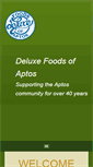 Mobile Screenshot of deluxefoodsofaptos.com